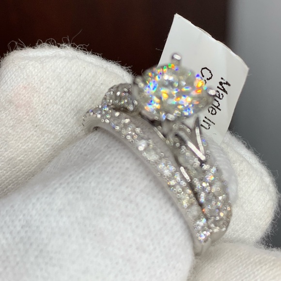 14k 2pc Diamond Ring - Picture 2 of 3